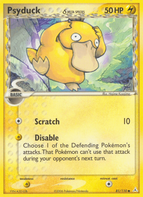 Psyduck δ 81