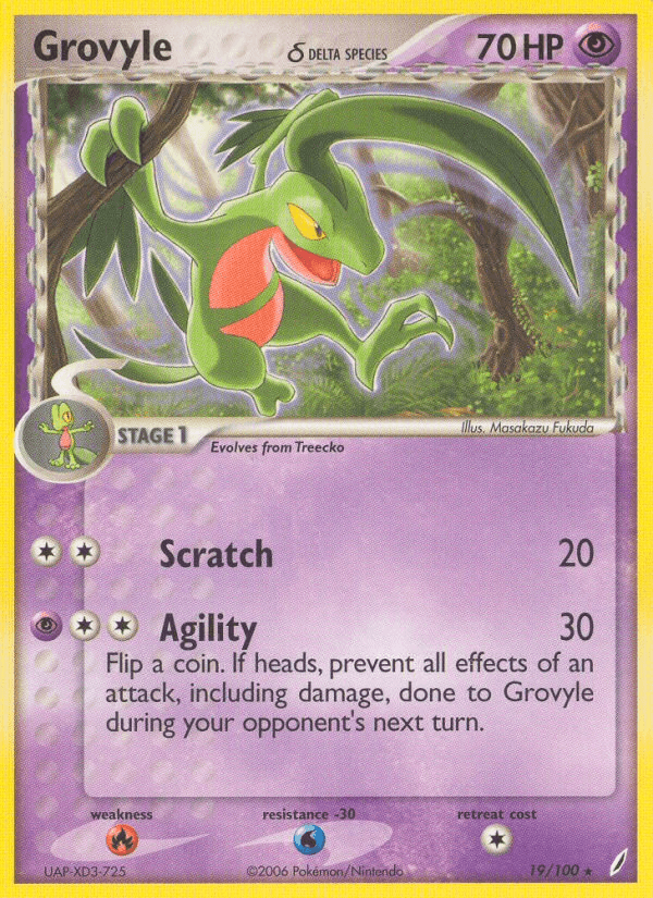 Grovyle δ 19