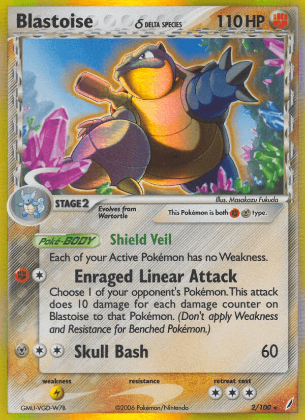 Blastoise δ 2