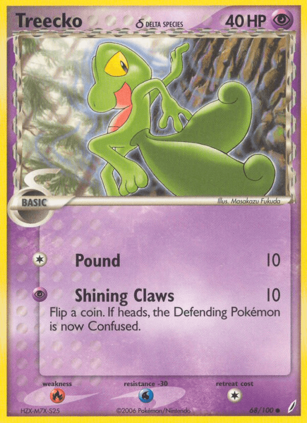 Treecko δ 68