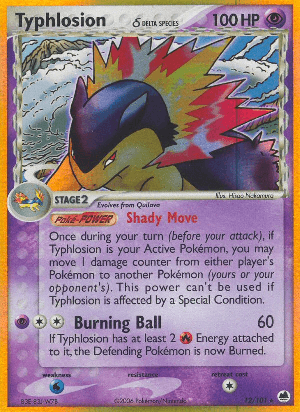 Typhlosion δ 12