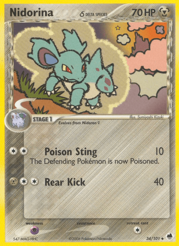 Nidorina δ 34