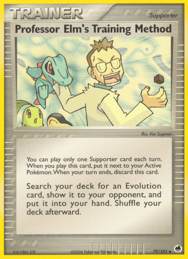 Professor Elm's Training Method 79