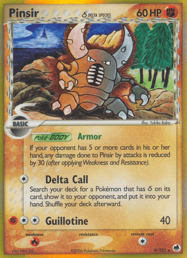 Pinsir δ 9