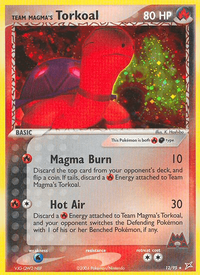 Team Magma's Torkoal 12