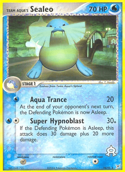 Team Aqua's Sealeo 16