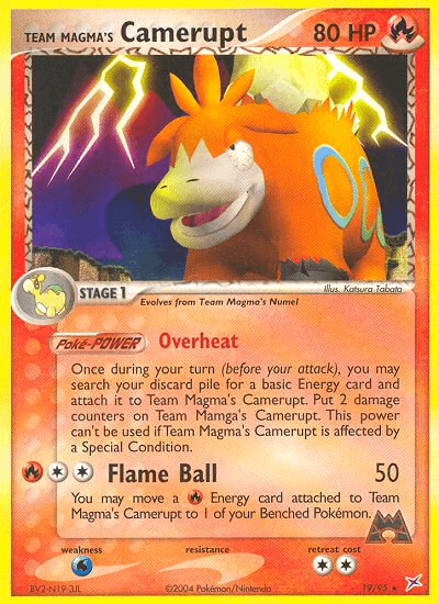 Team Magma's Camerupt 19