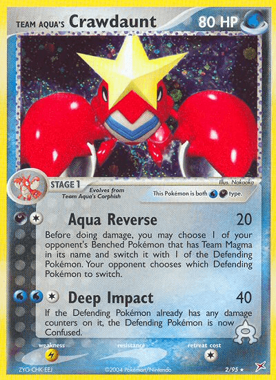 Team Aqua's Crawdaunt 2