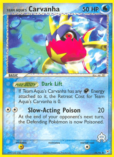 Team Aqua's Carvanha 25