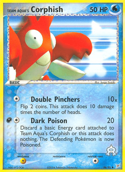 Team Aqua's Corphish 26