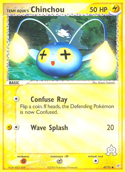 Team Aqua's Chinchou 49