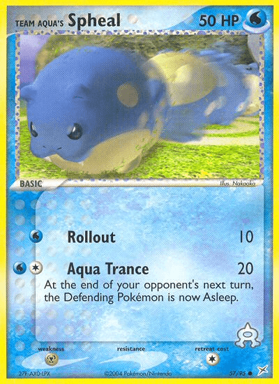 Team Aqua's Spheal 57