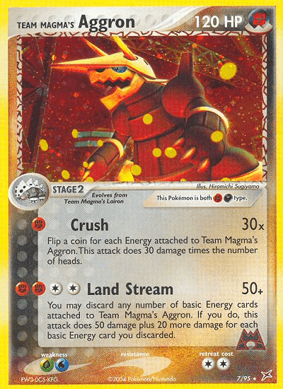 Team Magma's Aggron 7