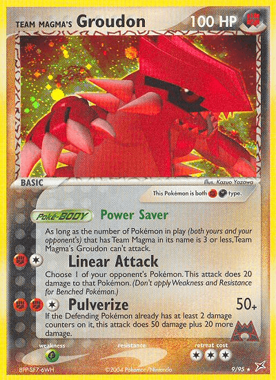 Team Magma's Groudon 9