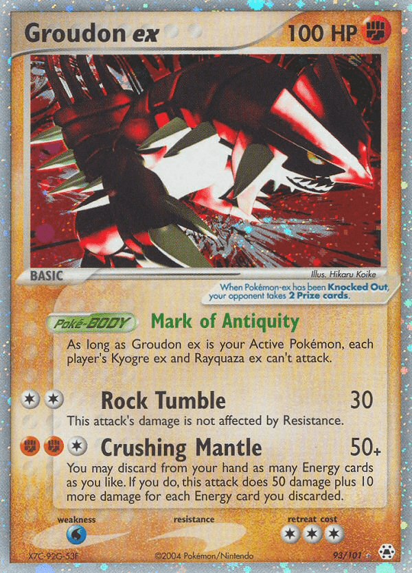 Groudon ex 93
