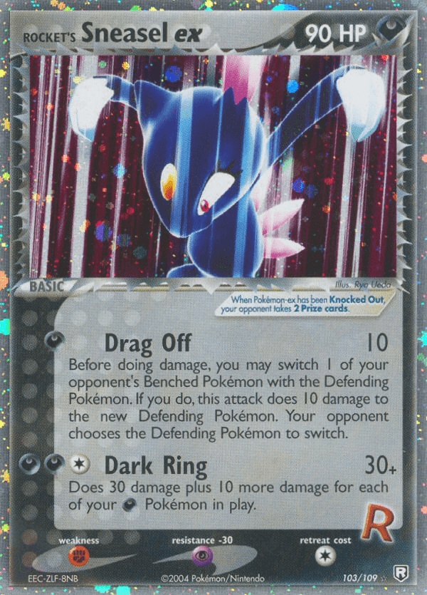 Rocket's Sneasel ex 103