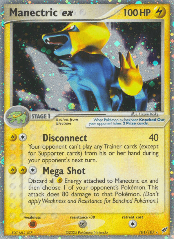 Manectric ex 101