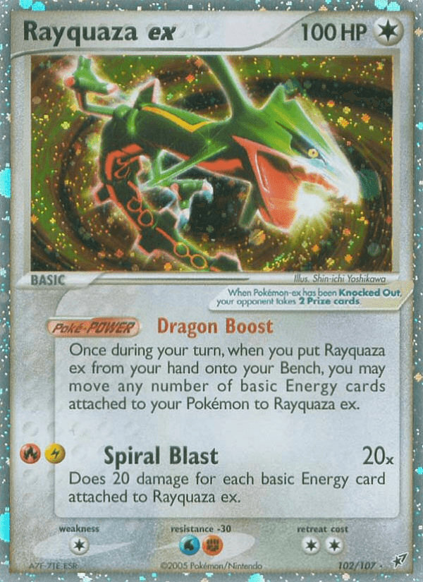 Rayquaza ex 102