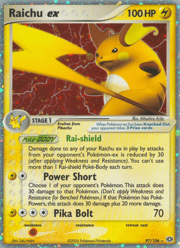 Raichu ex 97