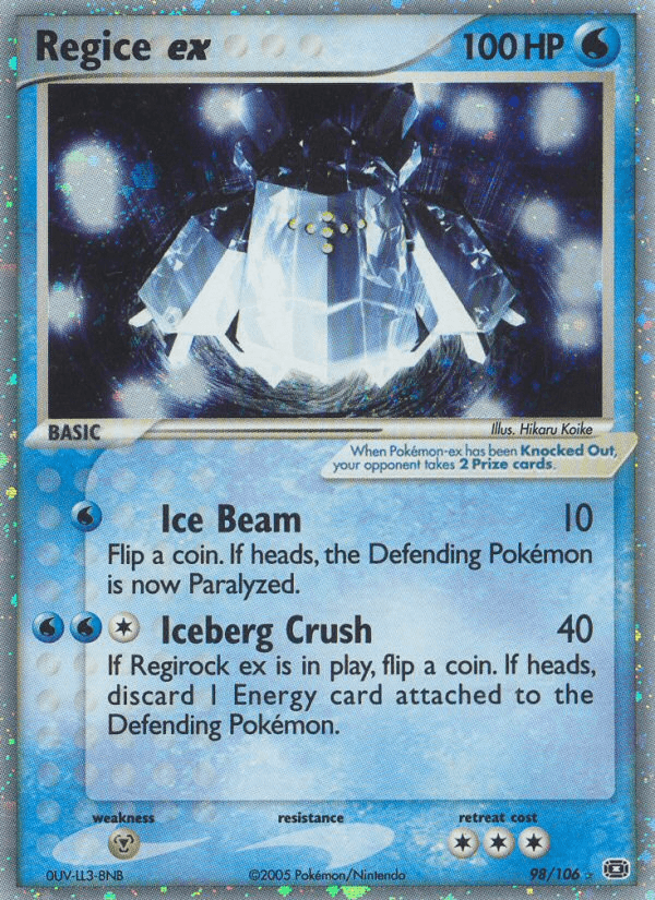Regice ex 98