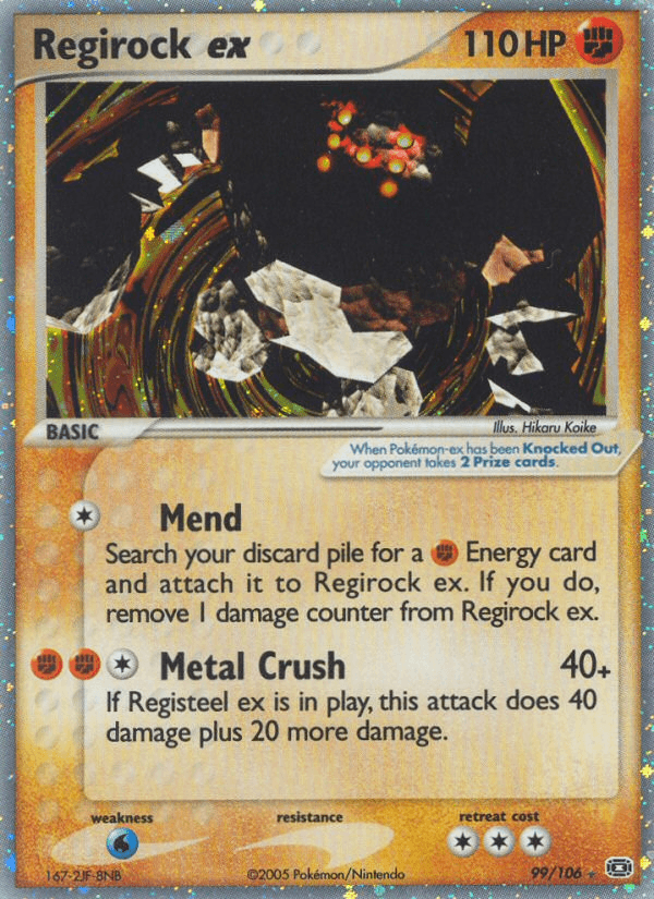 Regirock ex 99
