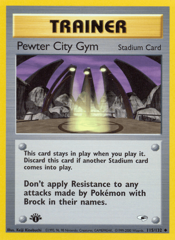 Pewter City Gym 115