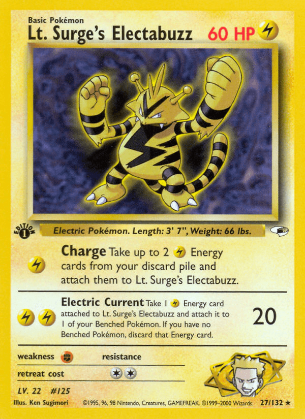 Lt. Surge's Electabuzz 27