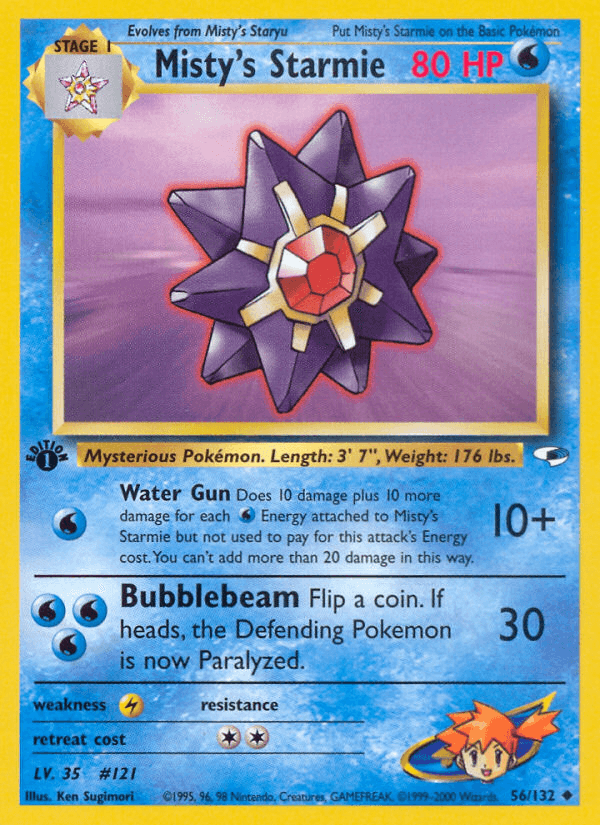 Misty's Starmie 56