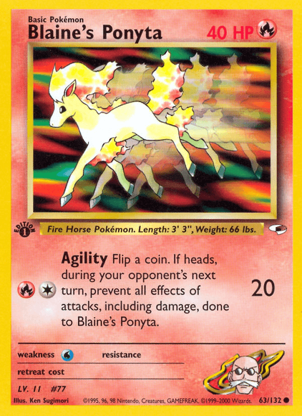 Blaine's Ponyta 63