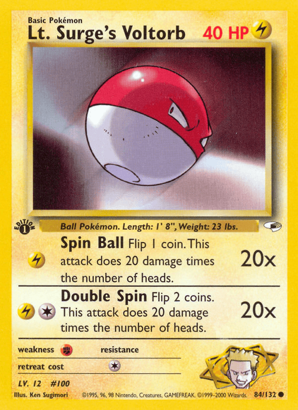 Lt. Surge's Voltorb 84