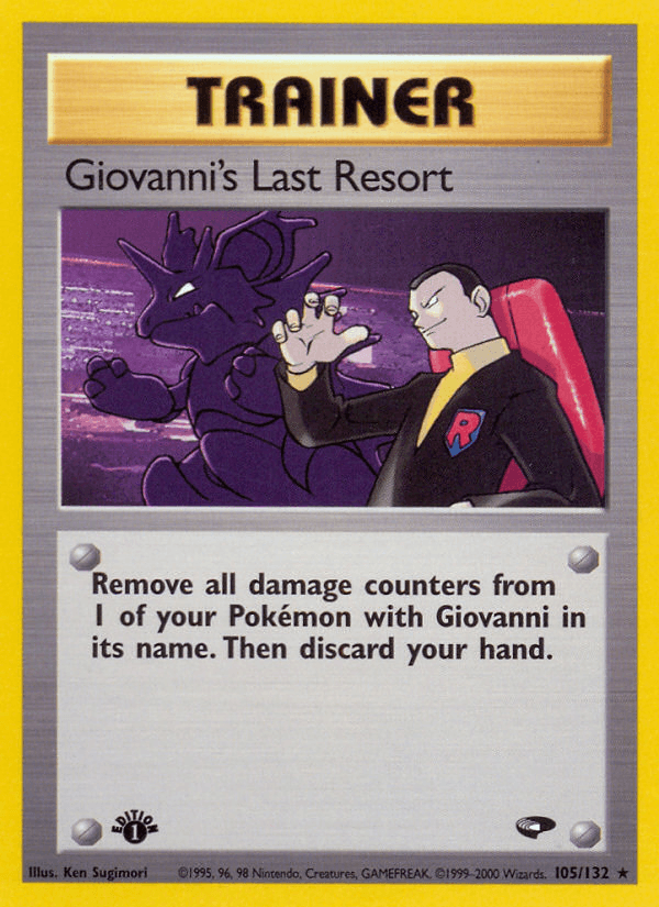 Giovanni's Last Resort 105