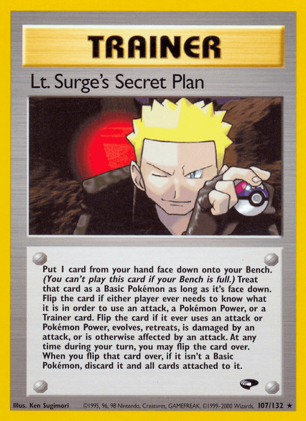 Lt. Surge's Secret Plan 107
