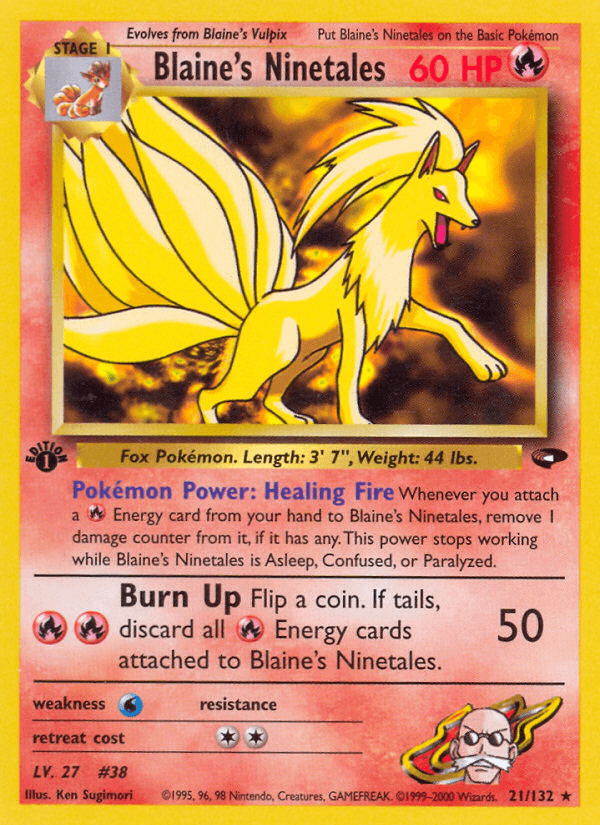 Blaine's Ninetales 21