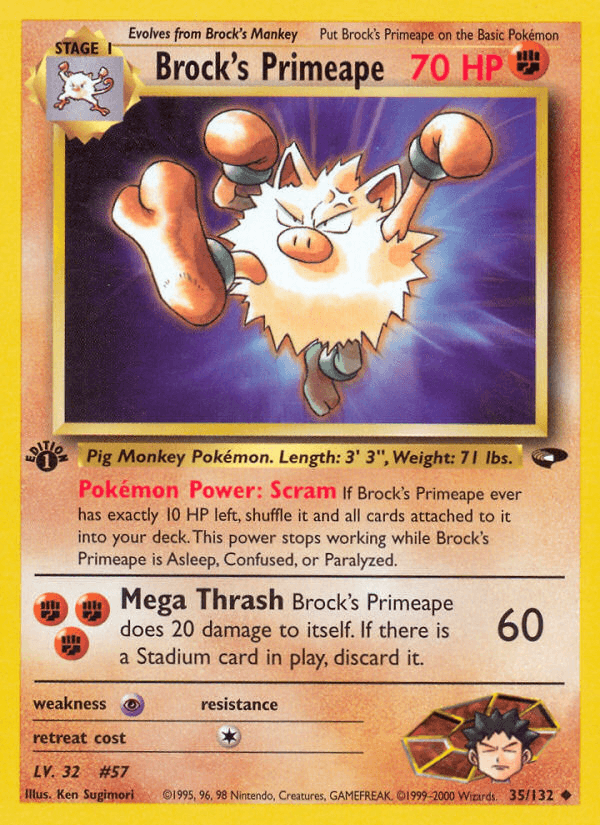 Brock's Primeape 35