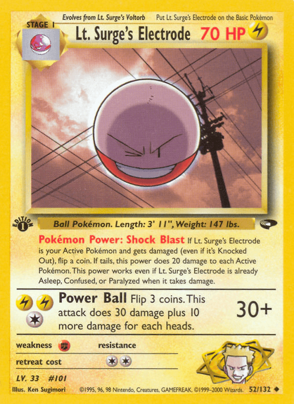 Lt. Surge's Electrode 52