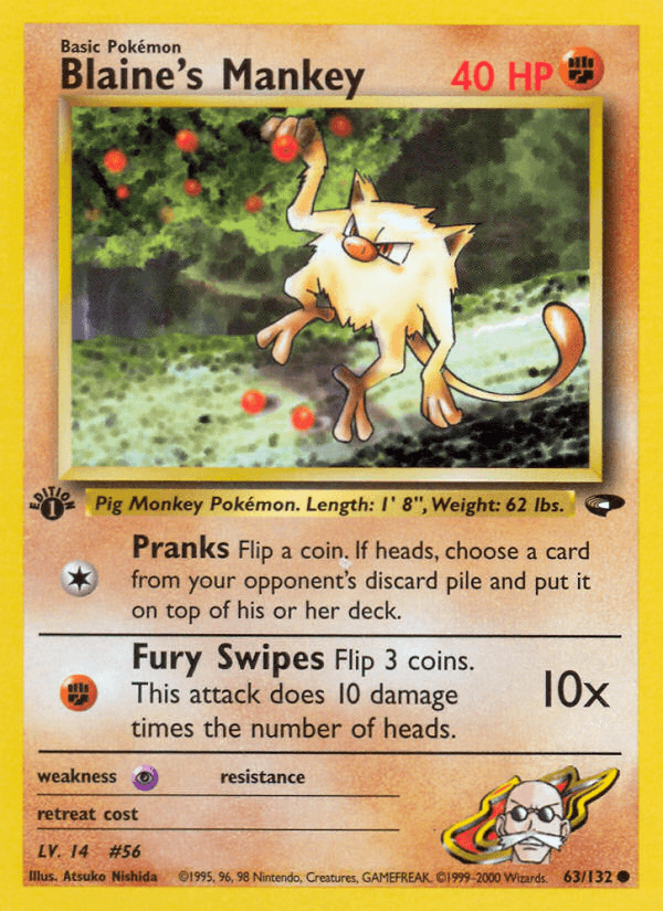 Blaine's Mankey 63