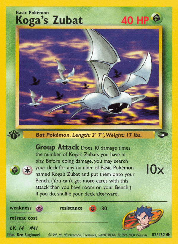 Koga's Zubat 83