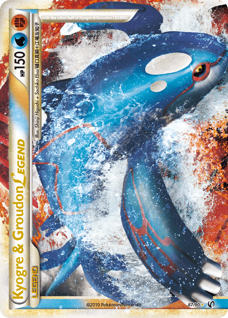 Kyogre & Groudon LEGEND 87