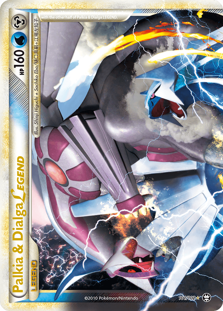 Palkia & Dialga LEGEND 101