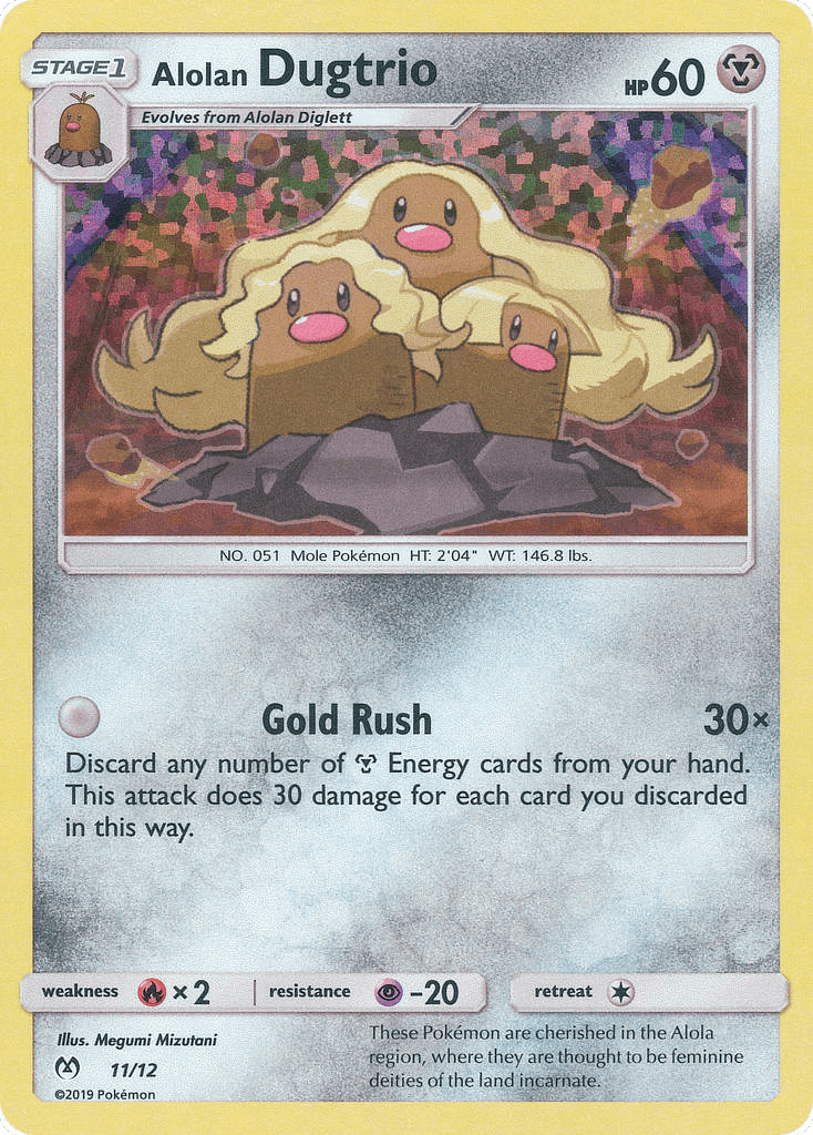 Alolan Dugtrio 11