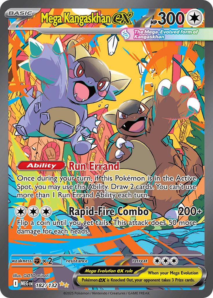 Mega Kangaskhan ex 182/132