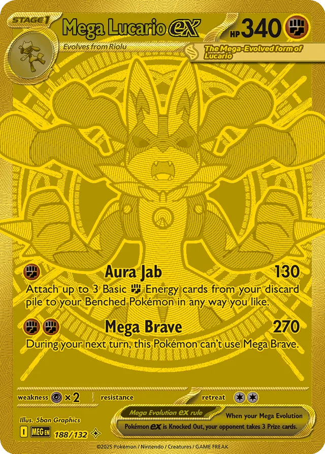 Mega Lucario ex 188/132