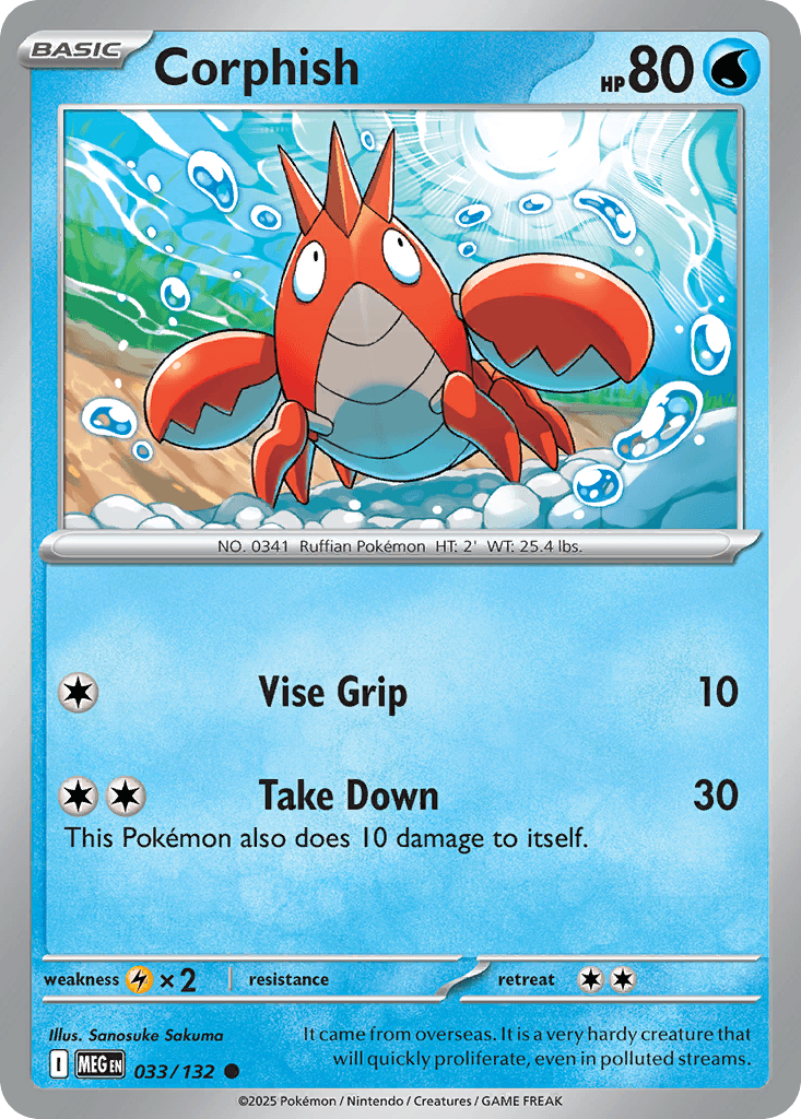 Corphish 033/132