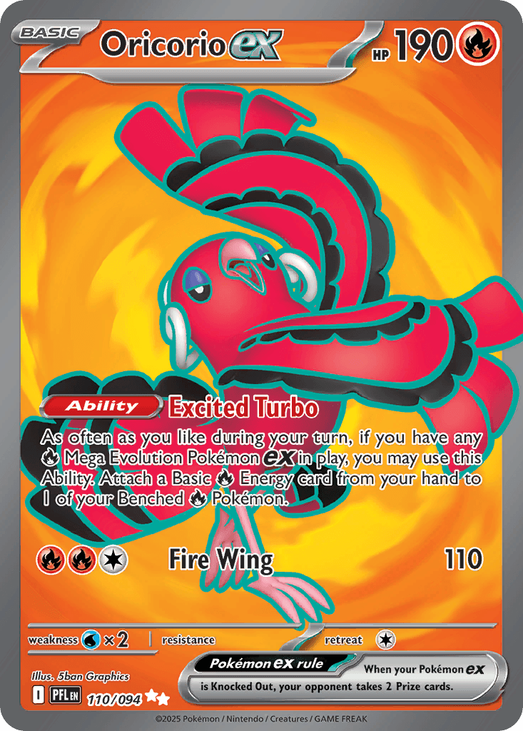 Oricorio ex 110/094