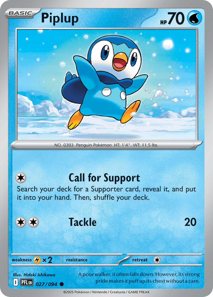 Piplup 027/094