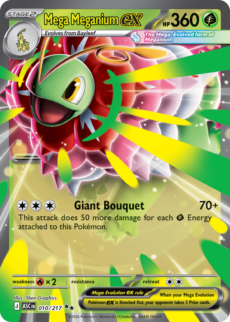Mega Meganium ex 010/217