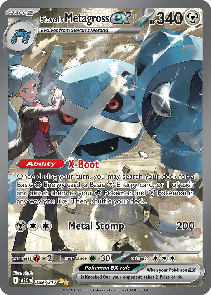 Steven's Metagross ex 289/217