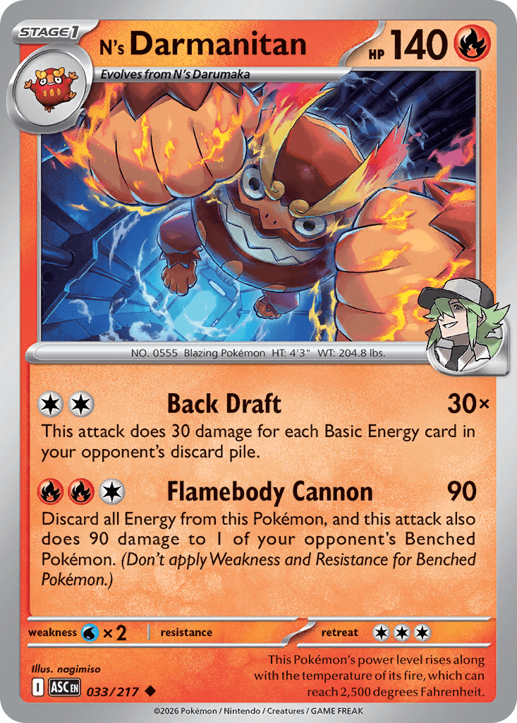 N's Darmanitan 033/217