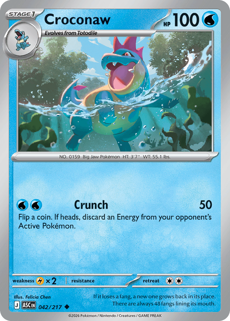 Croconaw 042/217