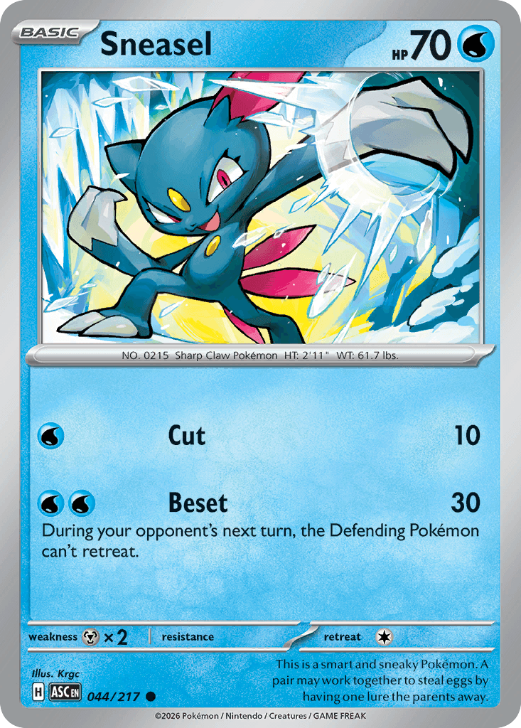 Sneasel 044/217